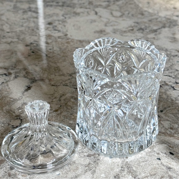 J.G.Durand France Cristal Sugar & Creamer Set - Picture 2 of 8